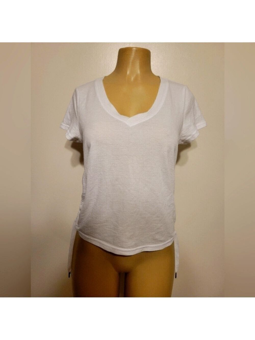 Calvin Klein Workout Top White Small
